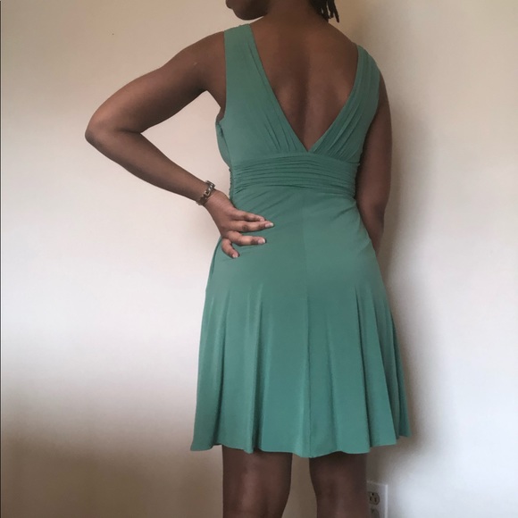 BCBG emerald green dress - Picture 6 of 7